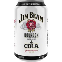 Jim Beam & Cola DPG 10% 0,33 l