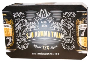&Aring;bro Sju Komma Tv&aring;an 7,2% 24x0,33 l