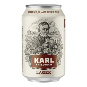 Karl Friedrich Lager 5% 24x0.33 l (Best before 3.6.2026)
