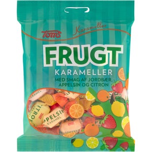 Toms Frugt Karameller 160g